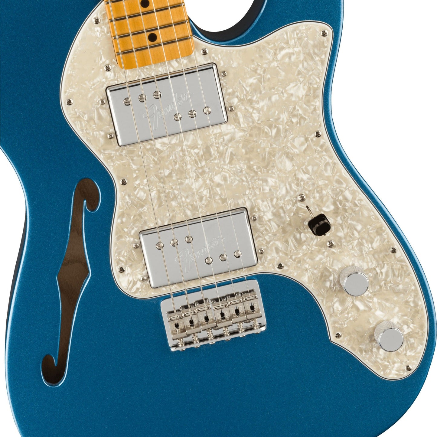 Fender American Vintage II 1972 Telecaster Thinline in Lake Placid Blue