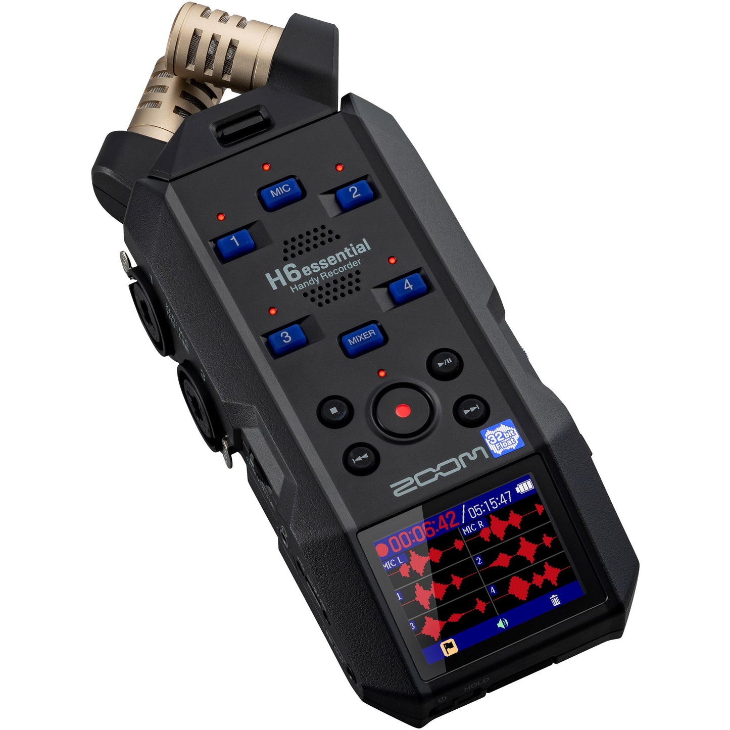 Zoom H6 Essential 6-Track 32-Bit Float Portable Audio Recorder