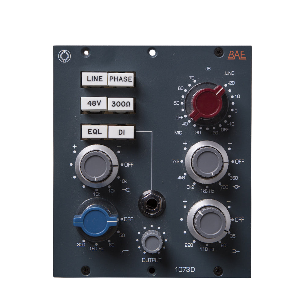 BAE 1073D Deluxe Mic Pre 500-Series Module
