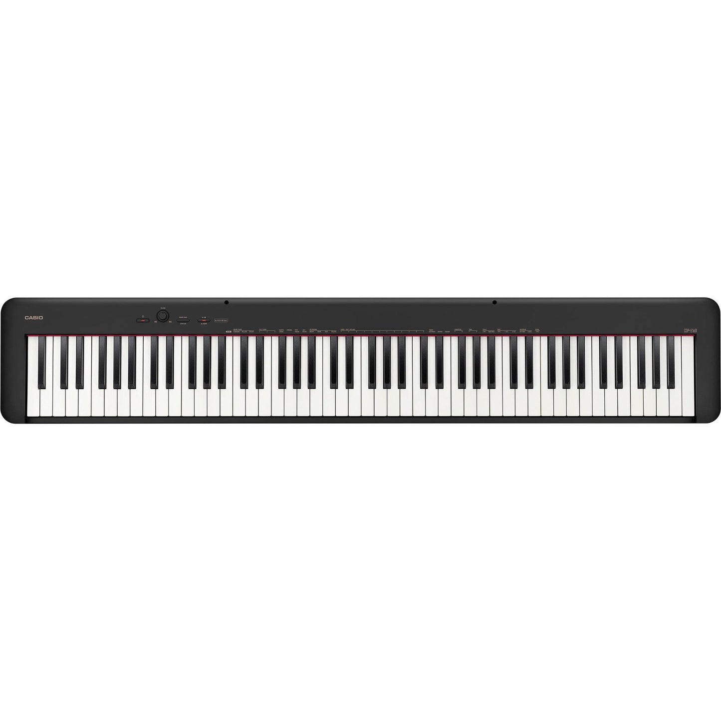 Casio CDP-S160 88 Key Digital Piano - Red with CS46 Stand