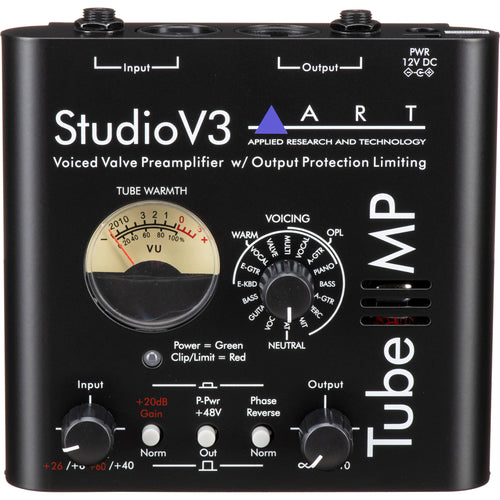 ART Tube MP Studio V3 Microphone Tube Preamplifier