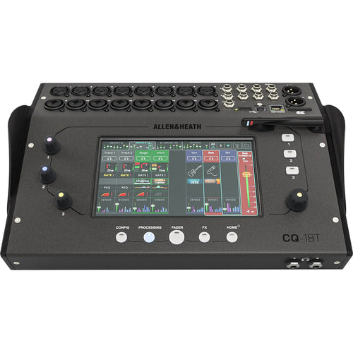 Allen & Heath CQ-18T - Ultra-Compact 18in / 8out Digital Mixer with Wi-Fi