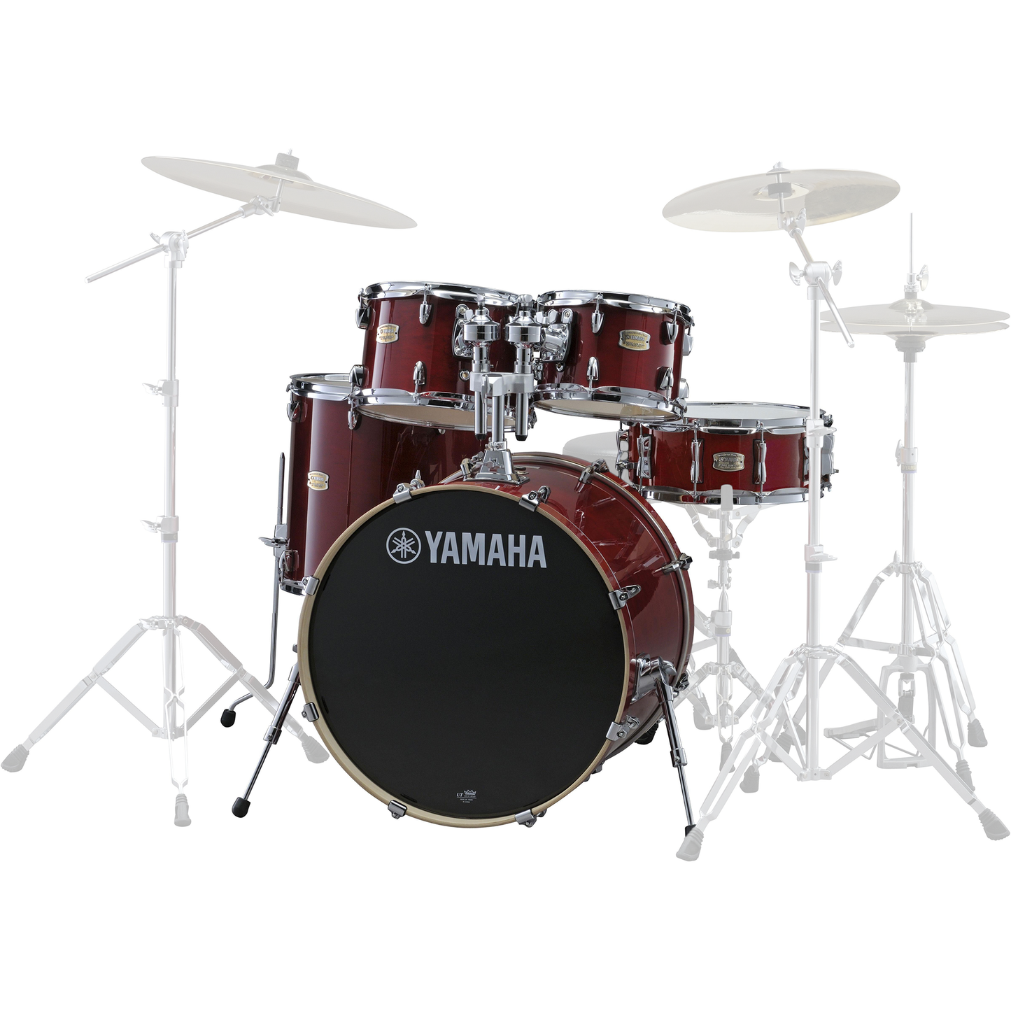 Yamaha Stage Custom 5-Piece Shell Kit - Classic White