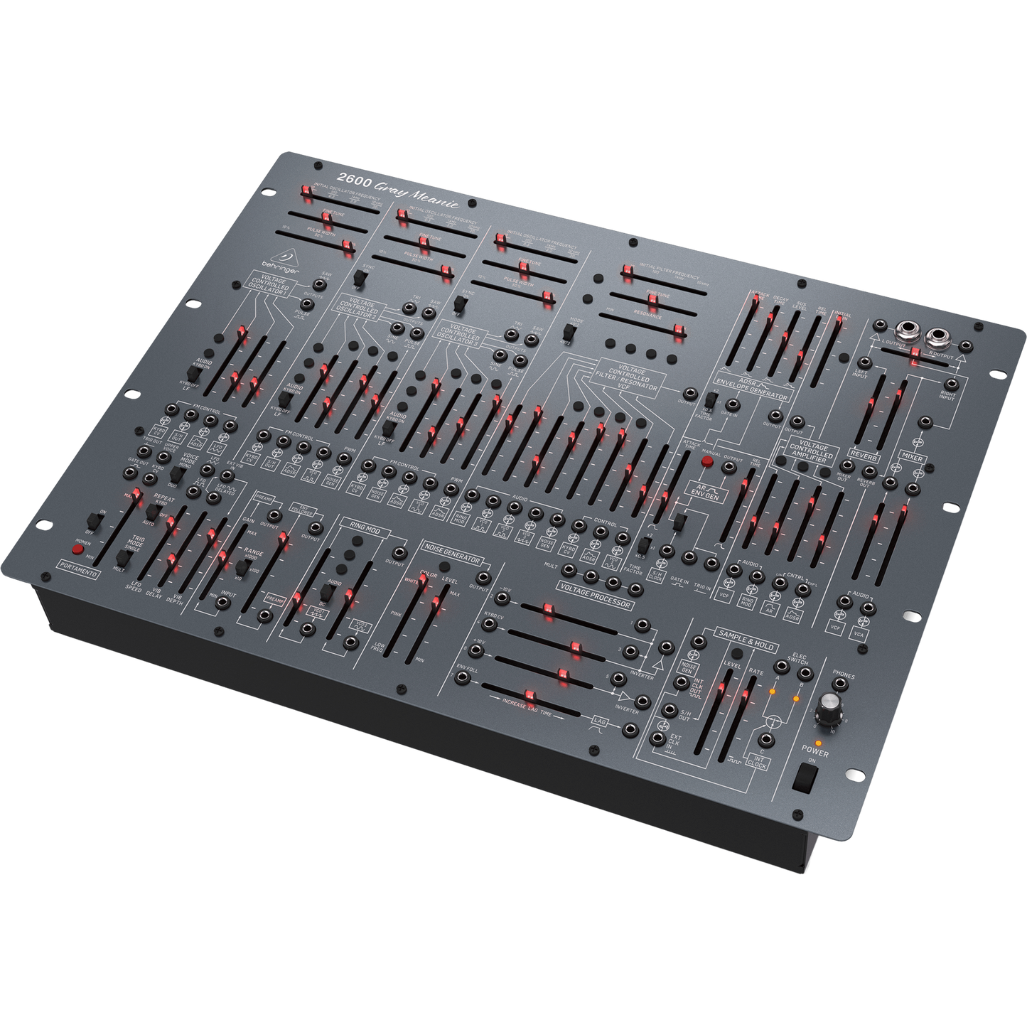 Behringer 2600 Gray Meanie Limited-Edition Analog Semi-modular Synthesizer