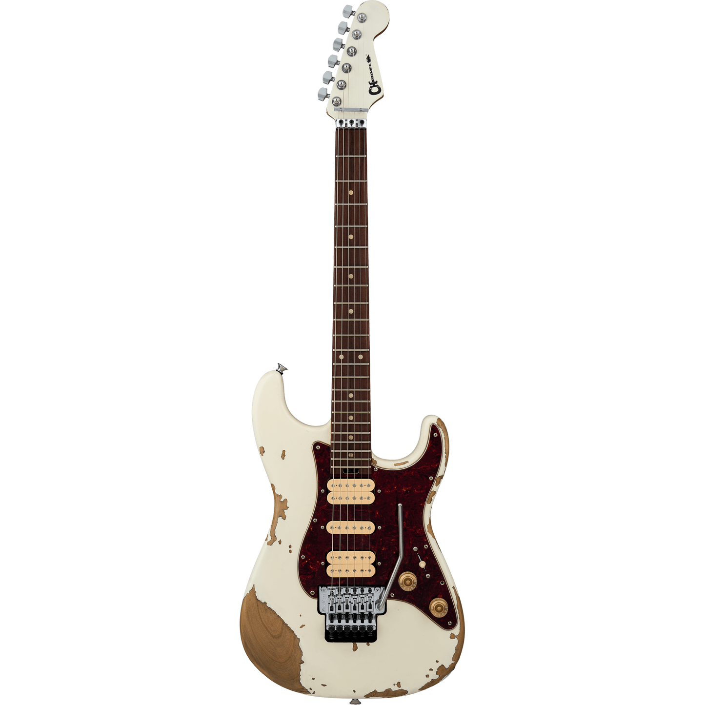 Charvel Super-Stock So-Cal Style 1 HSH FR RW Electric Guitar - Aged Arctic