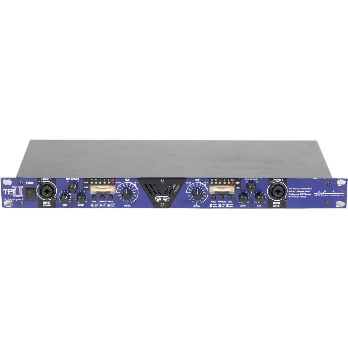 ART TPS II 2-Channel Tube Microphone Preamp