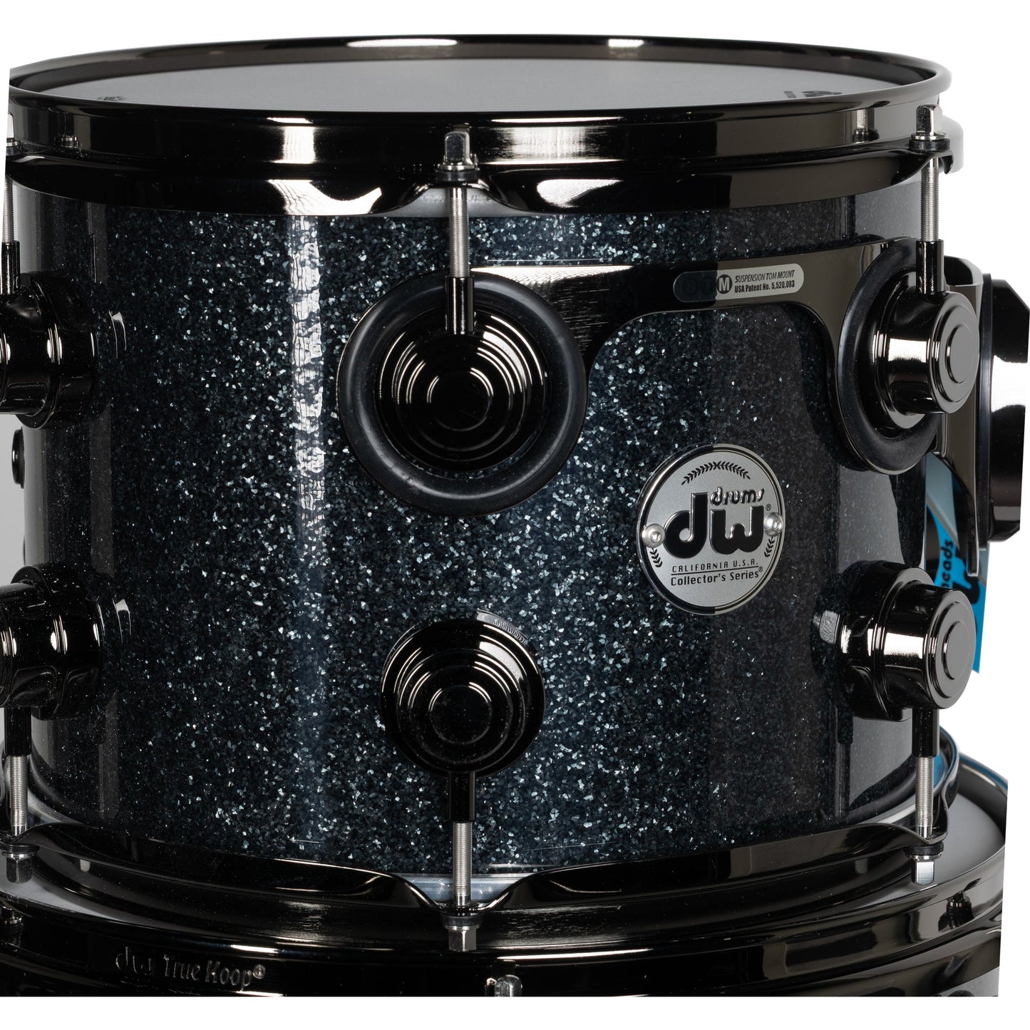 Drum Workshop Collectors Series 5-Piece Shell Pack - Black Ice