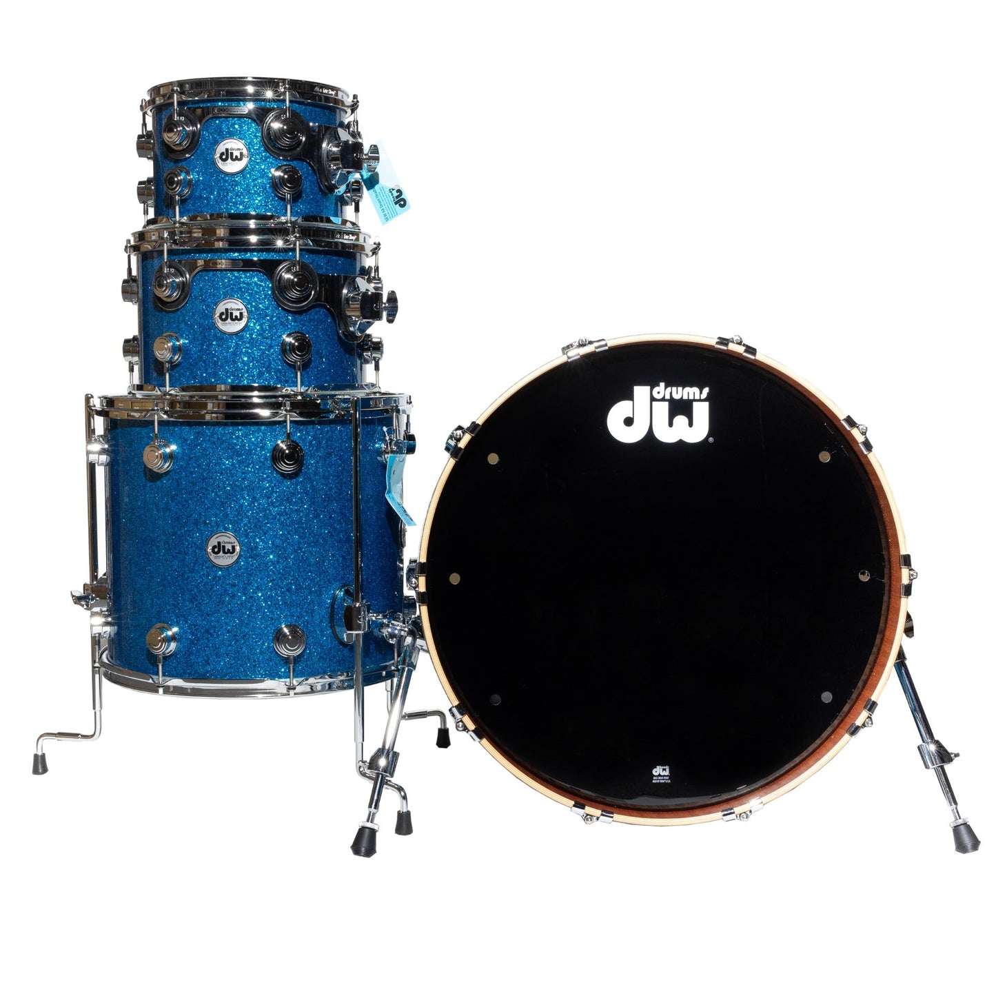 Drum Workshop Collectors Series 5-Piece Shell Kit - Ivory Chaos