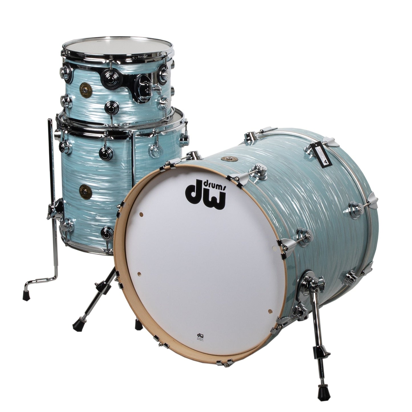 Drum Workshop Jazz Series 3-Piece Shell Kit - Pale Blue Oyster