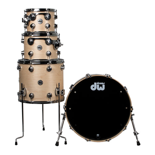 Drum Workshop Collectors Series 4-Piece Shell Kit - Natural Satin Oil