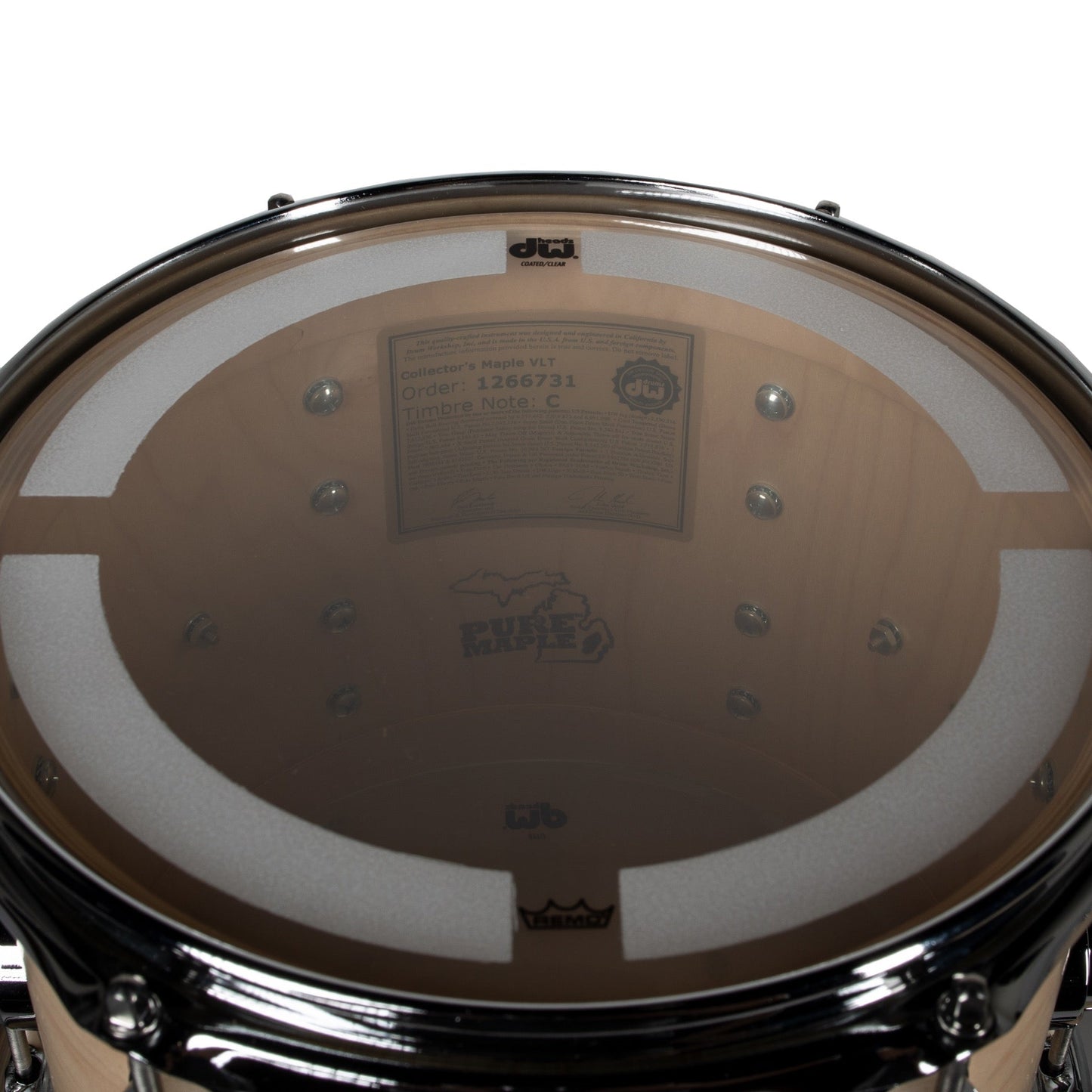 Drum Workshop Collectors Series 4-Piece Shell Kit - Natural Satin Oil