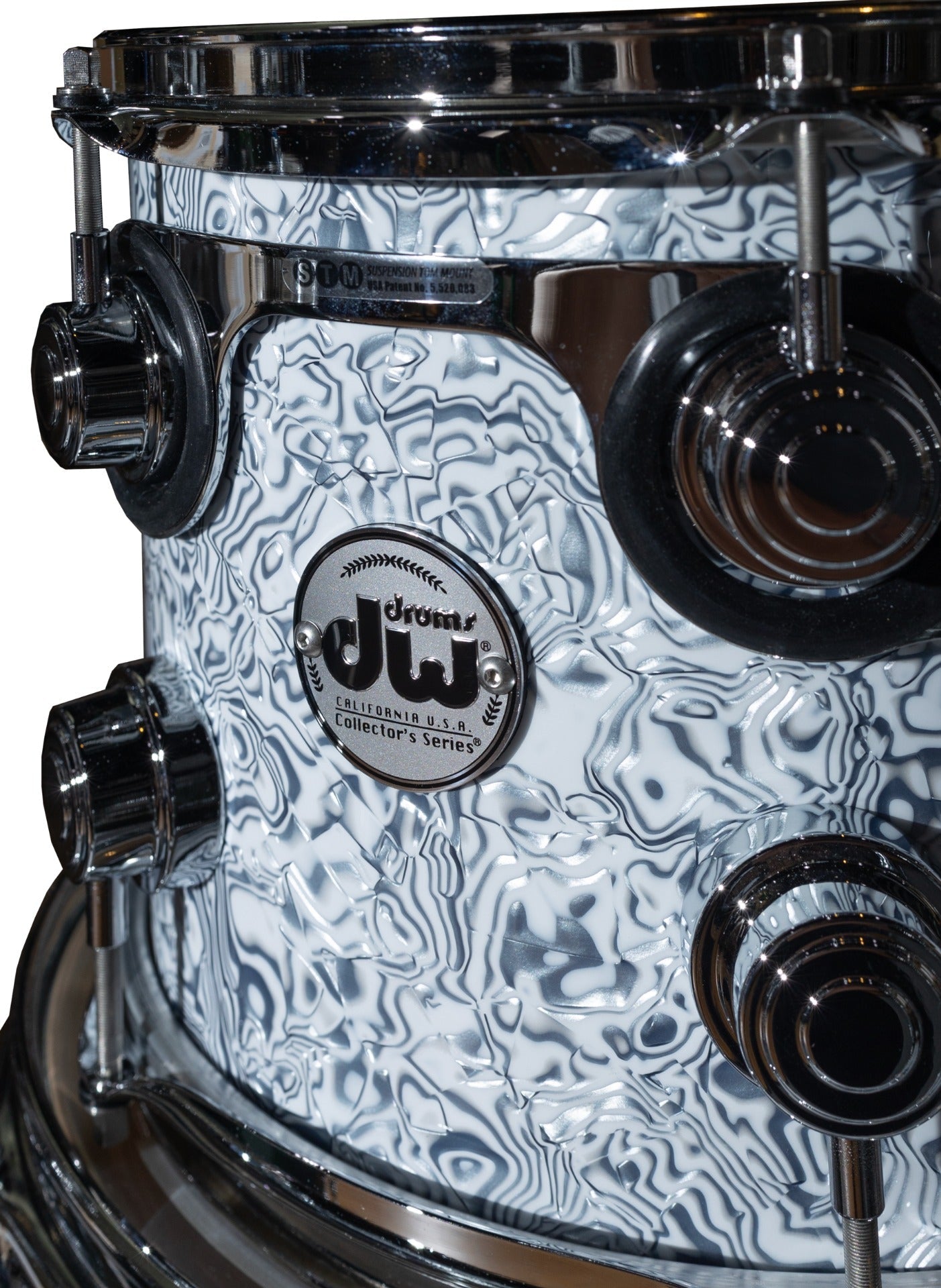 Drum Workshop Collectors Series 5-Piece Shell Kit - Ivory Chaos