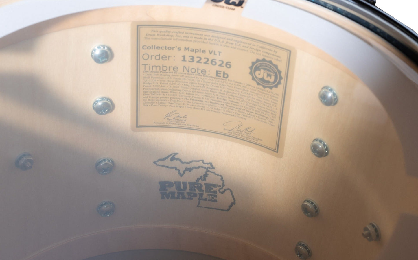 Drum Workshop Collectors Series 5-Piece Shell Kit - Ivory Chaos