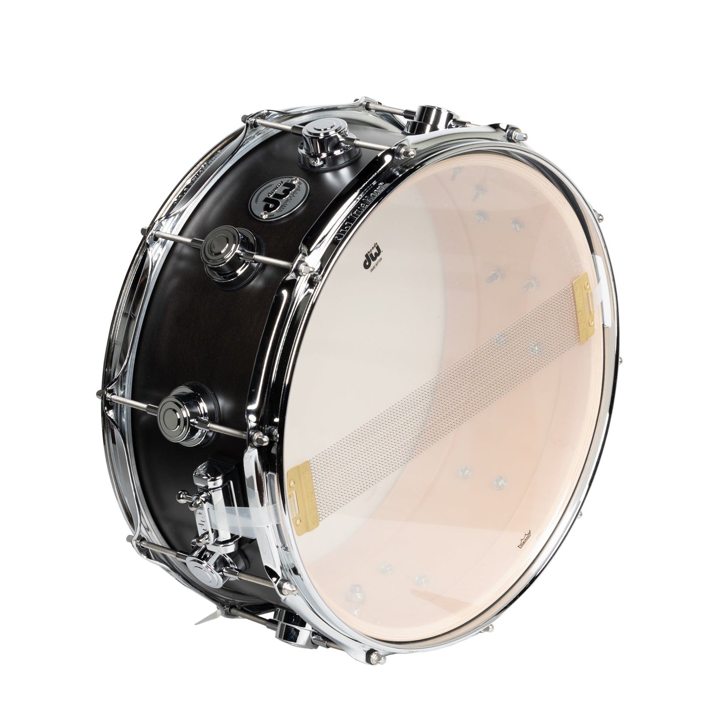 Drum Workshop Collectors Series 6x14 Ebony Satin Classic Snare Drum