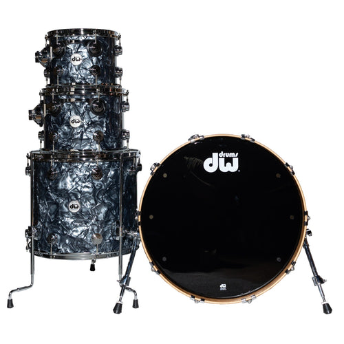 Drum Workshop Collectors Series 4-Piece Shell Pack - Grey Marine