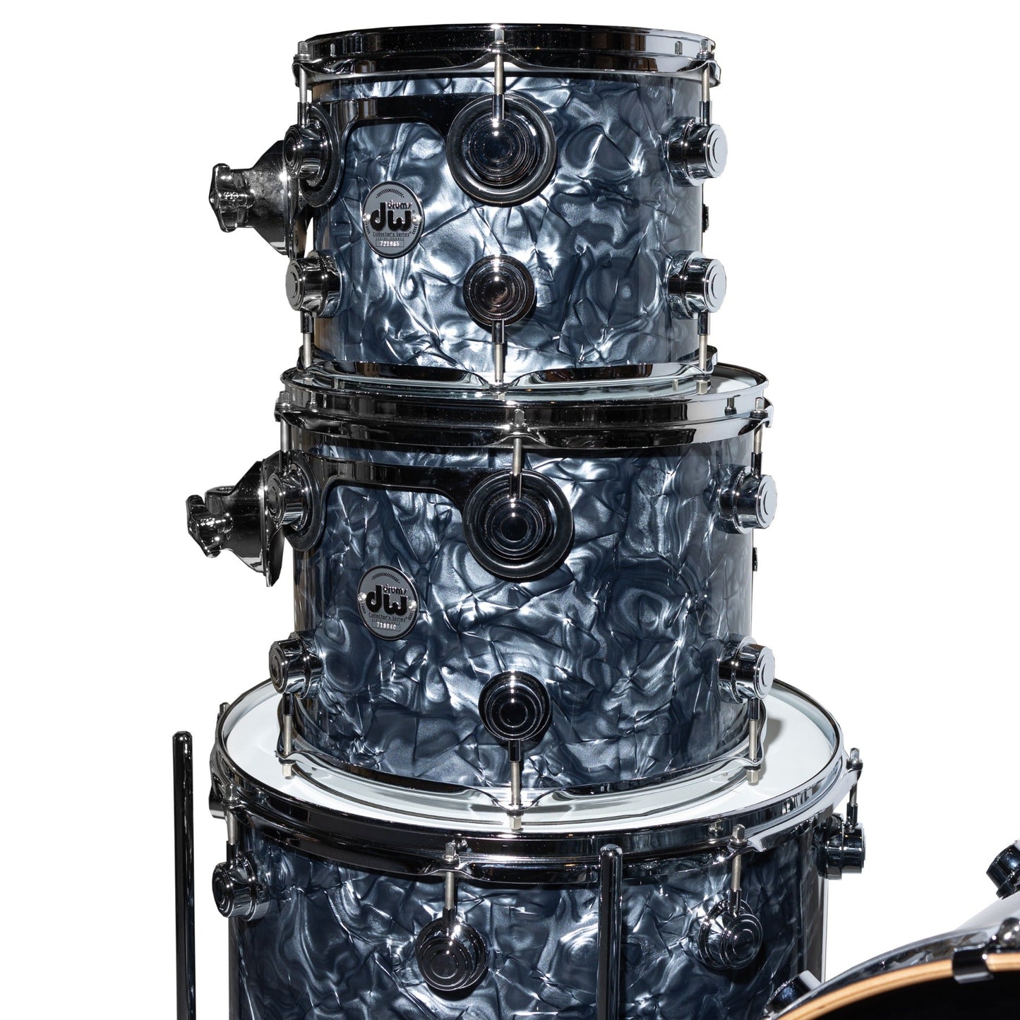 Drum Workshop Collectors Series 4-Piece Shell Pack - Grey Marine