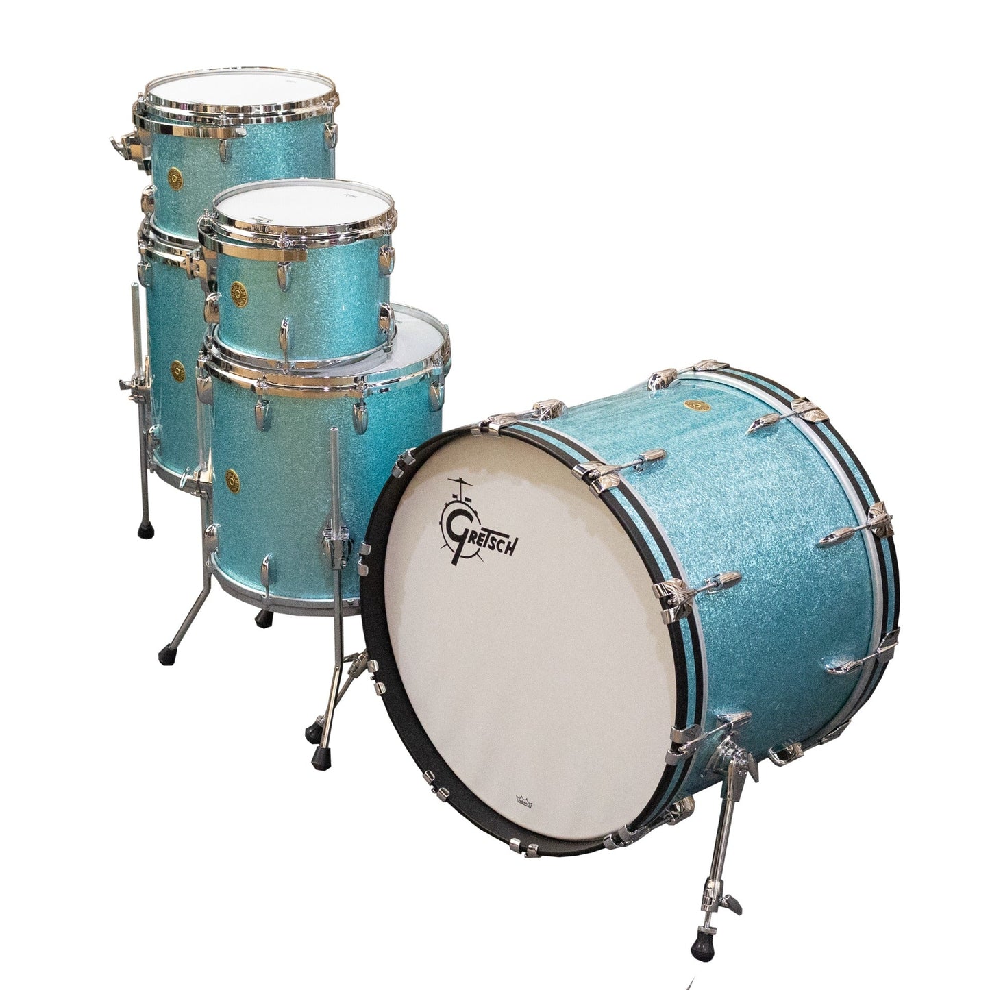 Gretsch USA Custom 3-Piece Shell Kit - Gold Sparkle