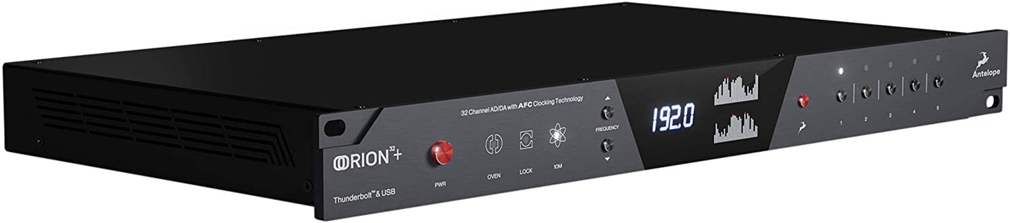 Antelope Orion 32+ | Gen 3 - 32-channel AD/DA Interface with AFC Clocking Tech