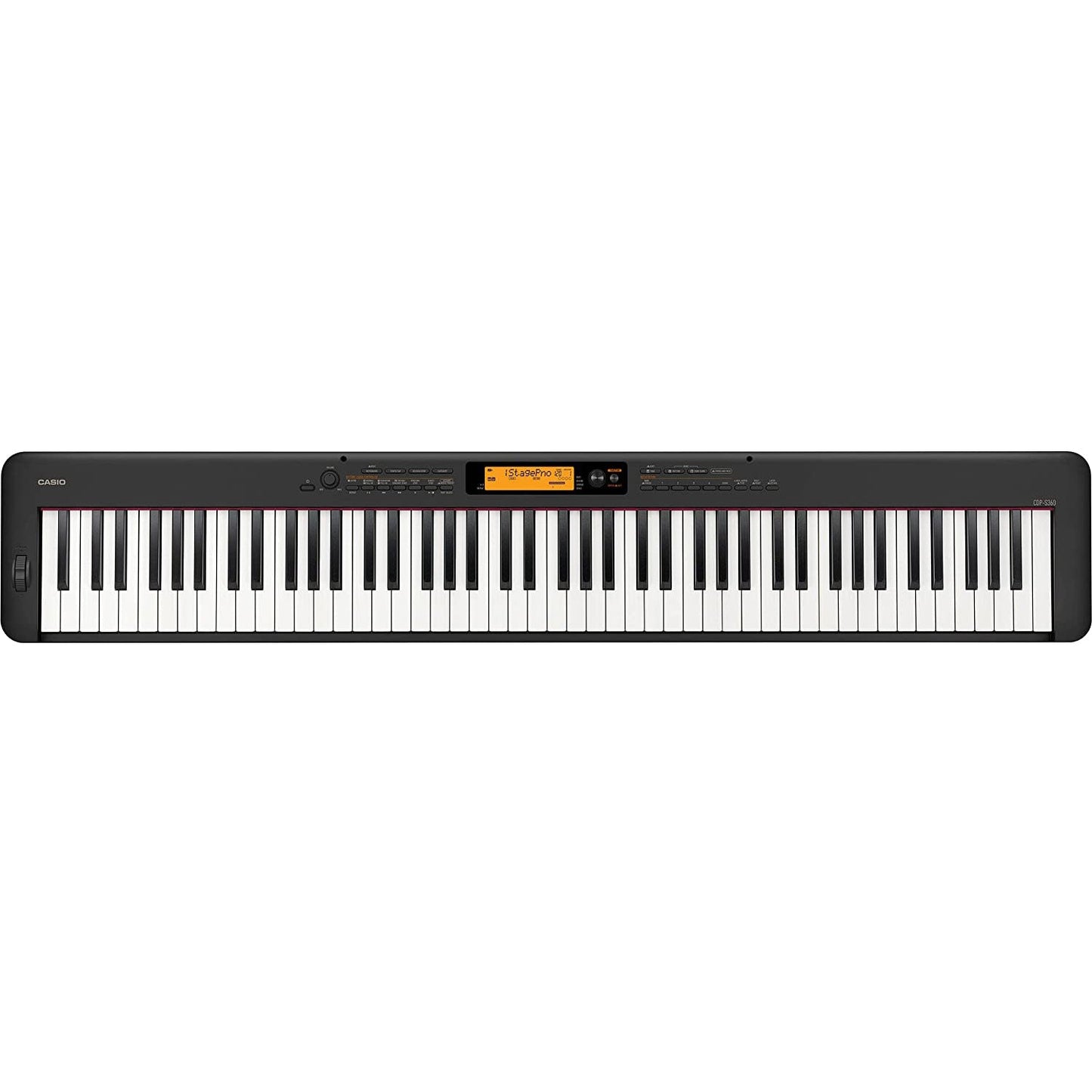 Casio CDP-S360 88-Key Slim-Body Portable Digital Piano - Black