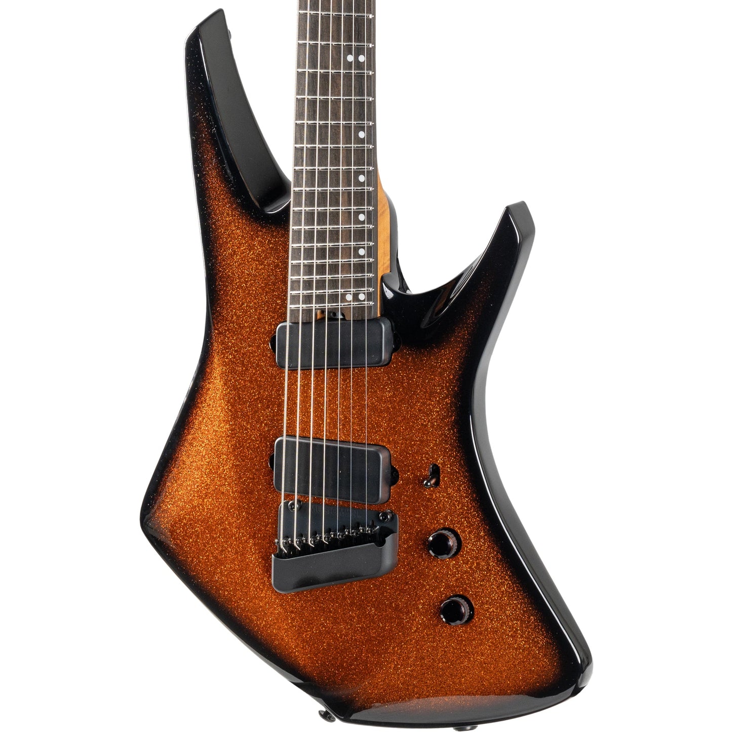 Ernie Ball Music Man Kaizen 7 String Electric Guitar - Ember Burst