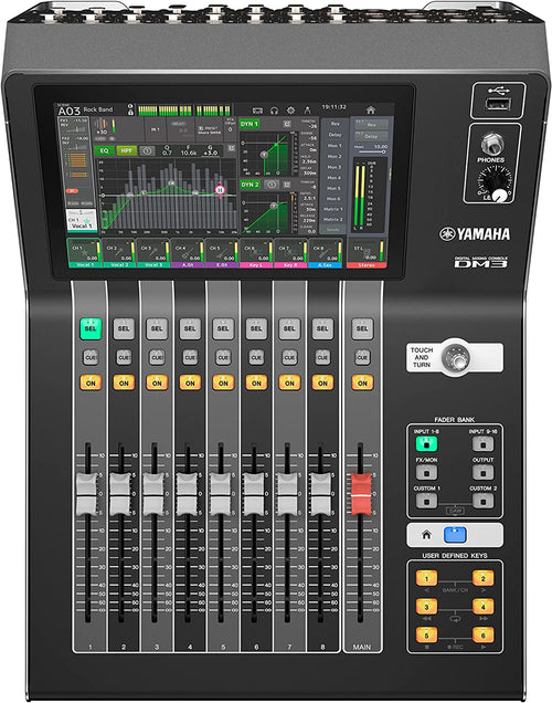 Yamaha DM3-D 22-channel Digital Mixer with Dante