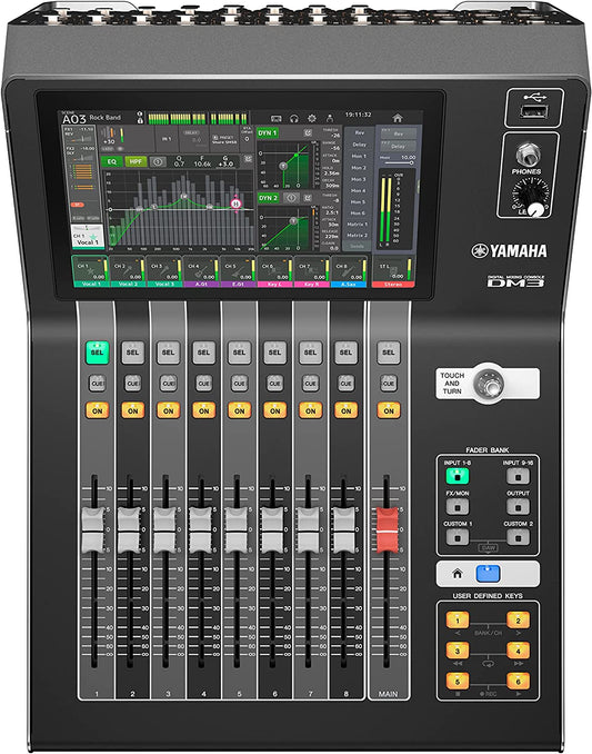 Yamaha DM3-D 22-channel Digital Mixer with Dante