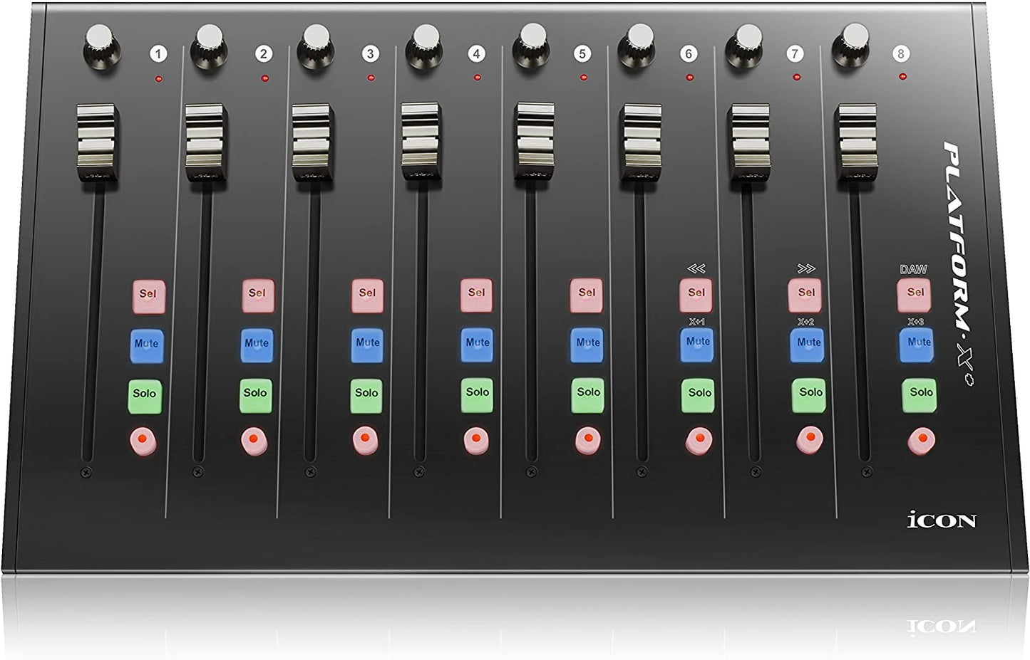 ICon Platform X+ - Extender Desktop DAW Control Surface includes Cubase LE