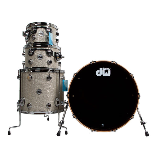 Drum Workshop 4-Piece Maple Mahogany Shell Kit - Broken Glass