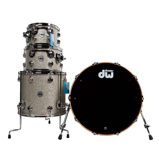 Drum Workshop 4-Piece Maple Mahogany Shell Kit - Broken Glass