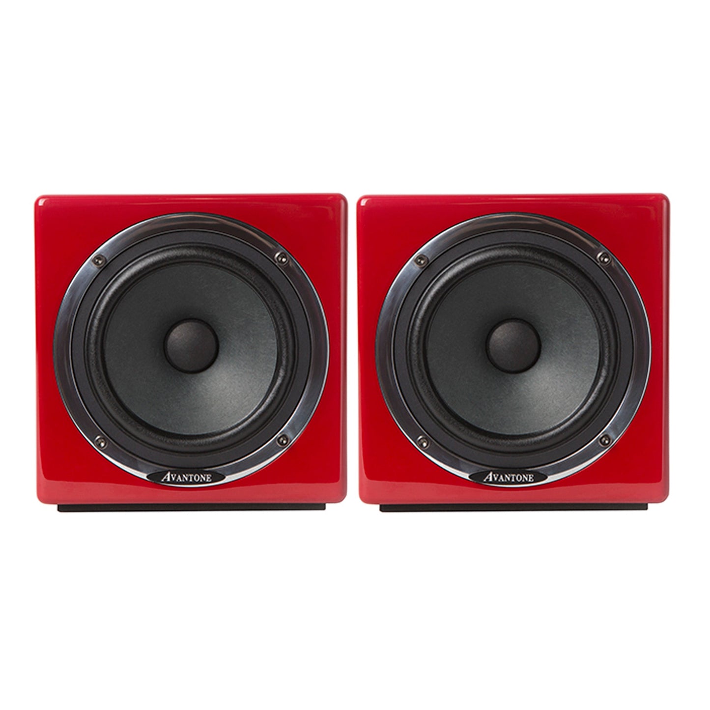 Avantone MixCube Active 10th Anniversary Red Mini Reference Monitors (Pair)