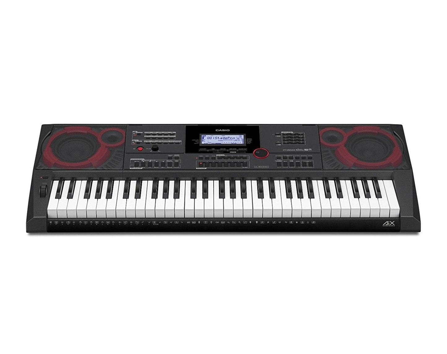 Casio CTX5000 61-Key Touch Sensitive Portable Keyboard with Power Supply