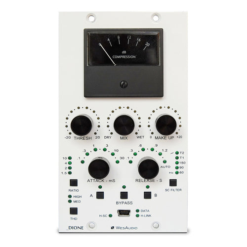 WesAudio DIONE Analog 500-Series Bus Compressor with Digital Recall