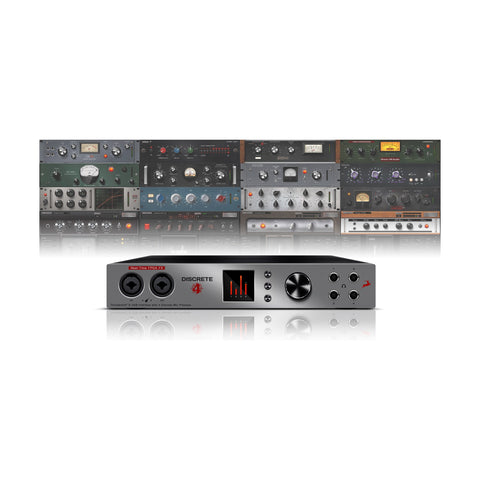 Antelope Audio Discrete 4 Microphone Preamp Interface (With Basic FX Collection)