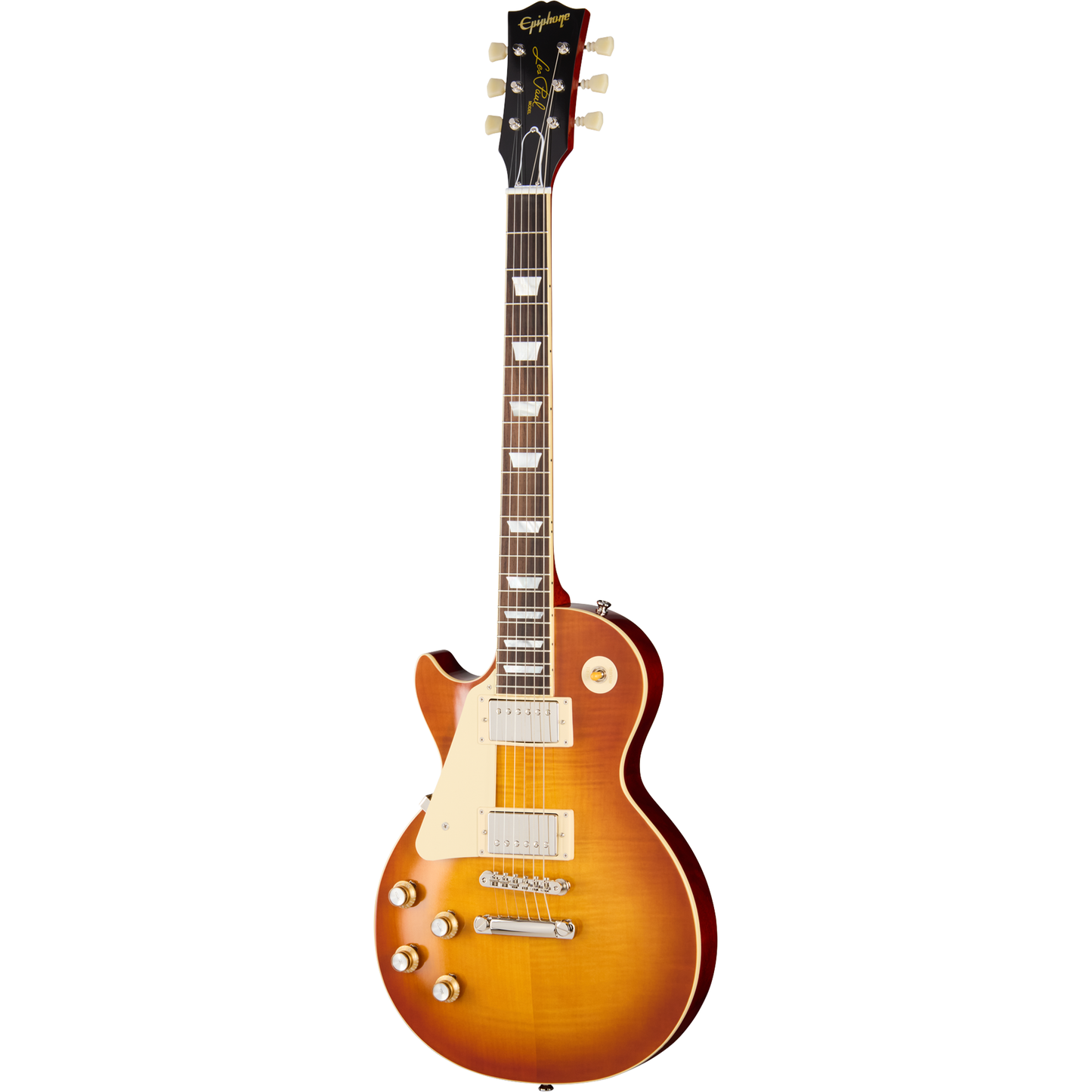Epiphone 1960 Les Paul Standard Reissue Left Handed Electric Guitar - Iced Tea Burst