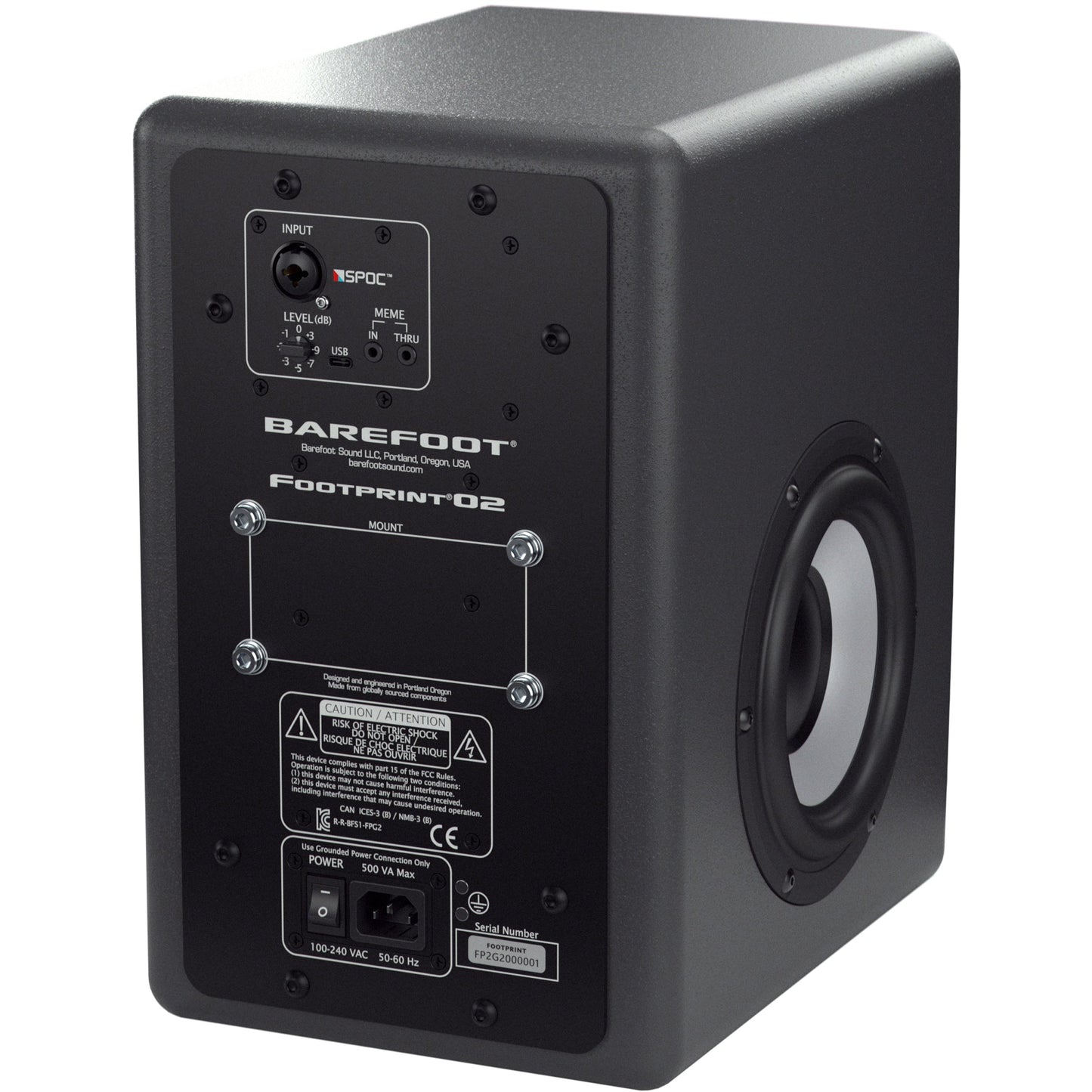 Barefoot Sound Footprint 02 Second Generation