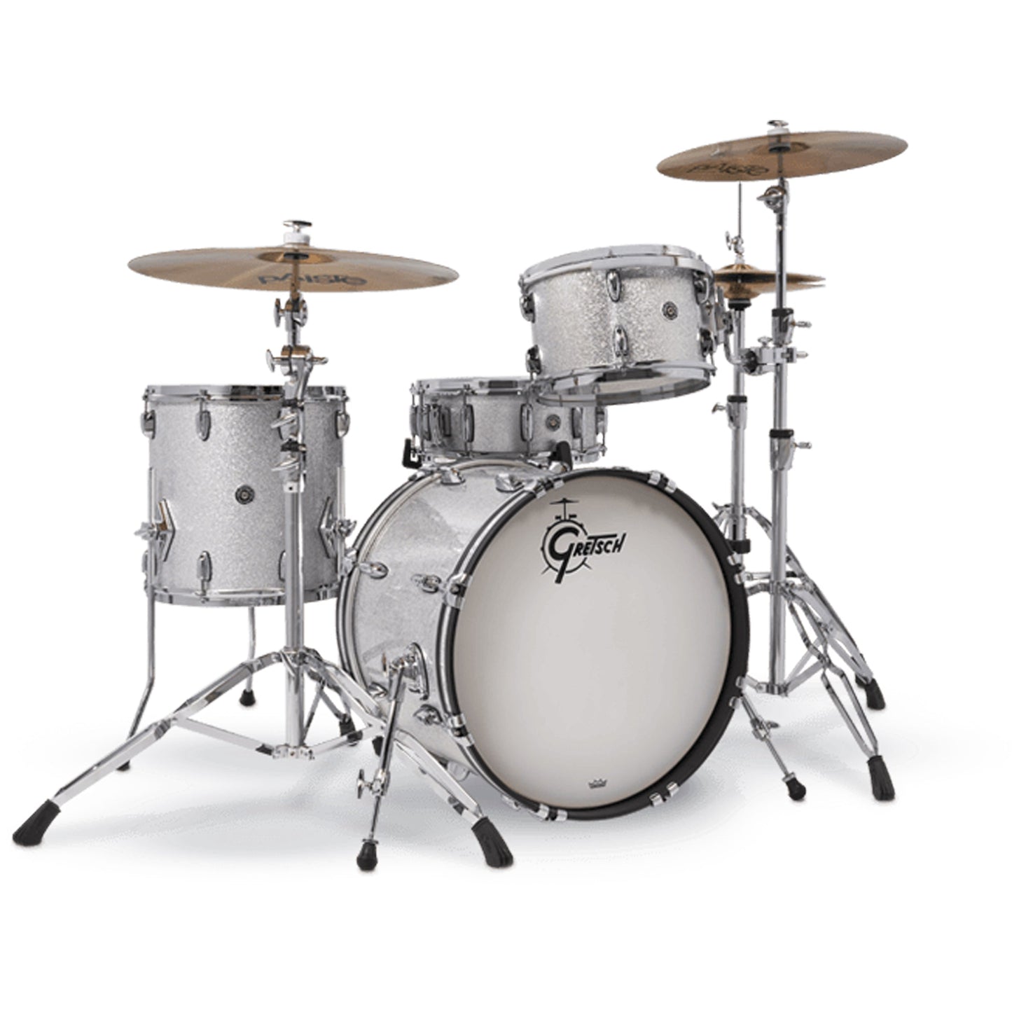 Gretsch Brooklyn Series 4-Piece Shell Kit - Silver Sparkle