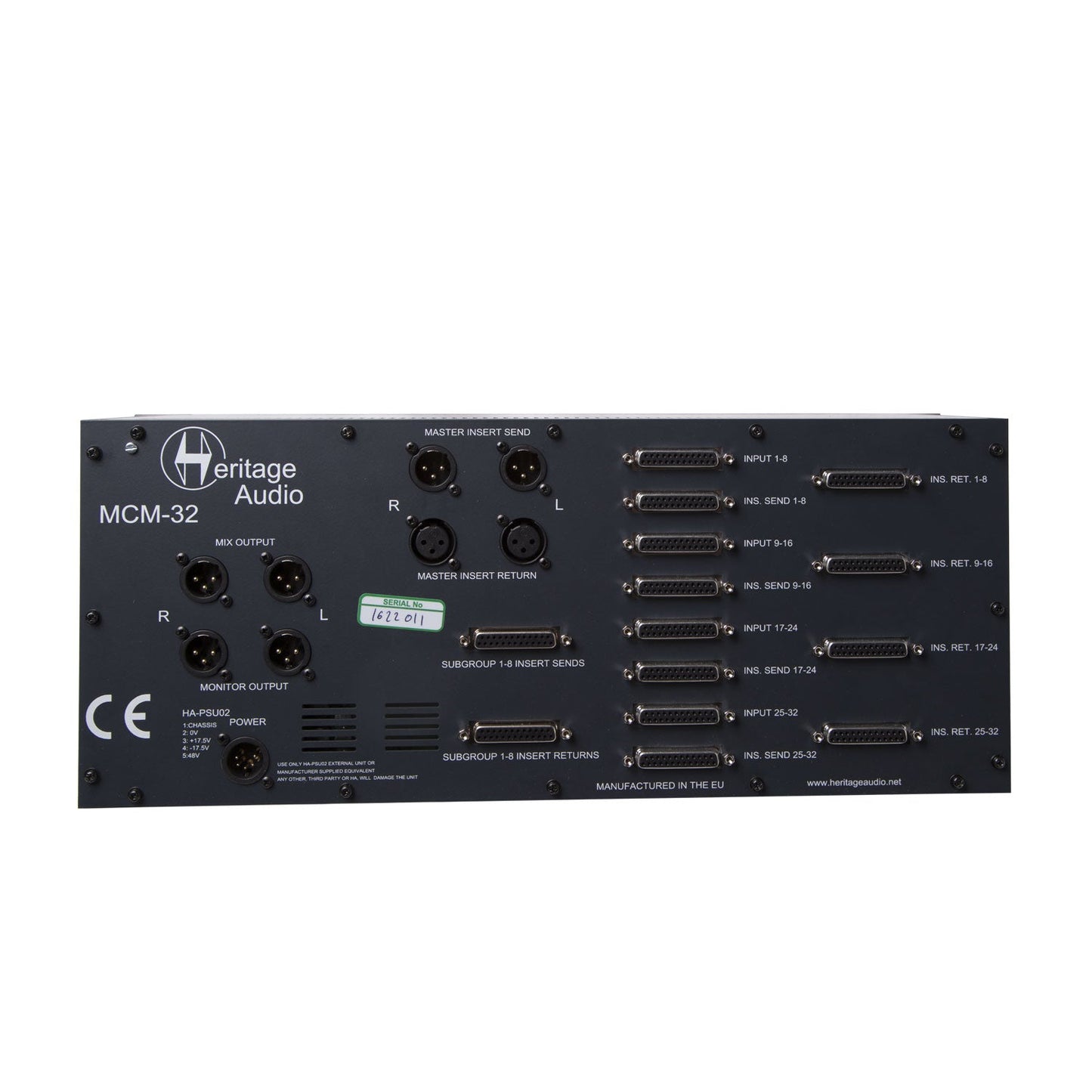 Heritage Audio MCM-32 Summing Mixer