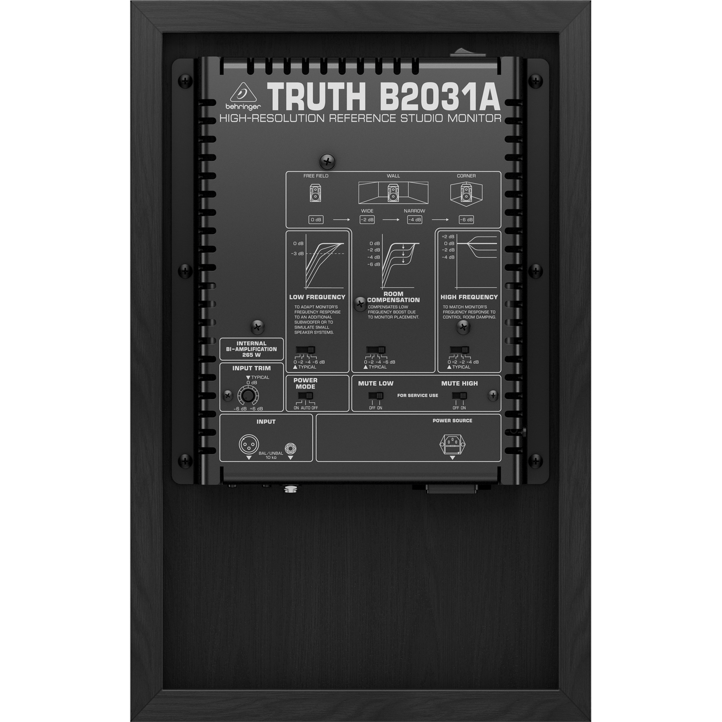 Behringer B2031A Truth Active 2-Way Reference Studio Monitor