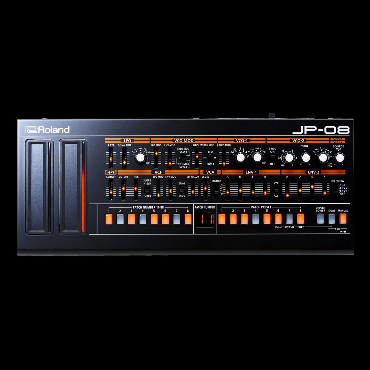 Roland Boutique Series JP-08 Synthesizer Module (JP08)