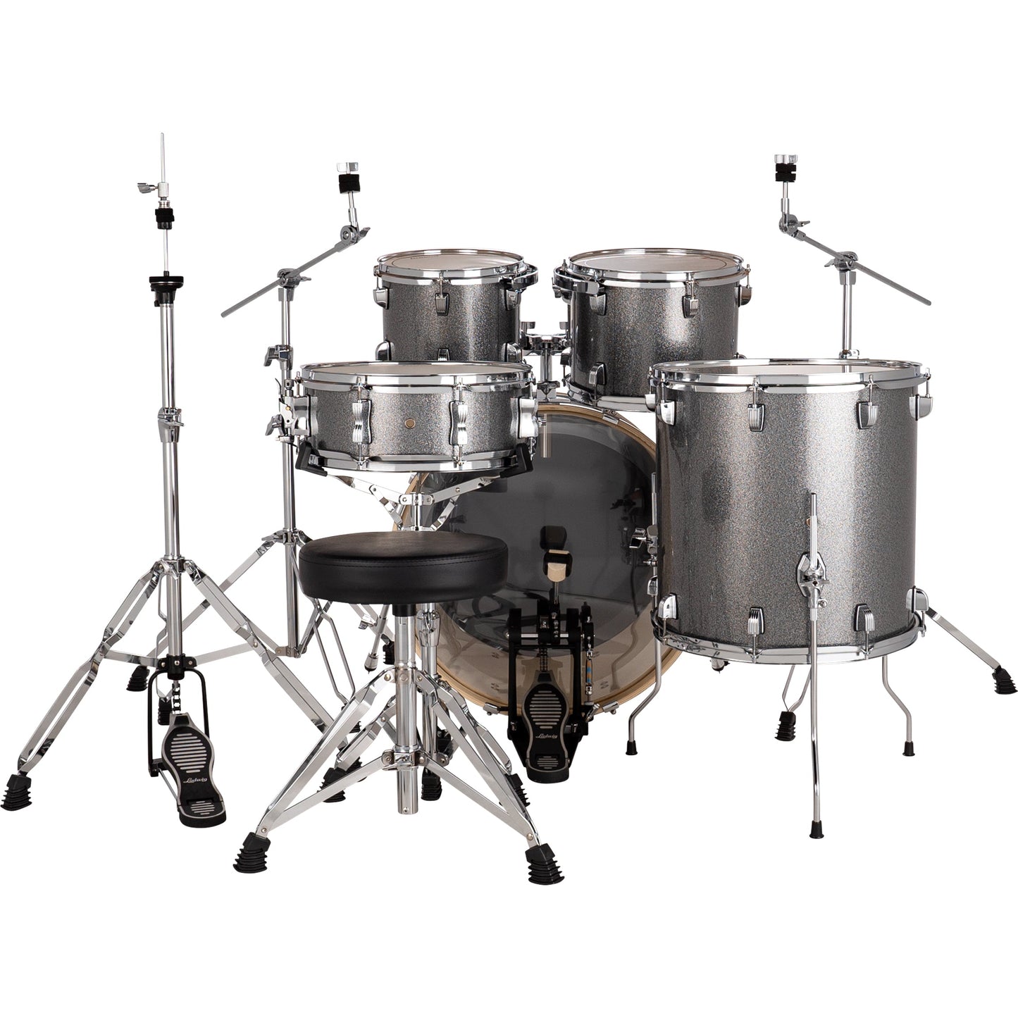 Ludwig Evolution 5-Piece Drum Kit - Platinum