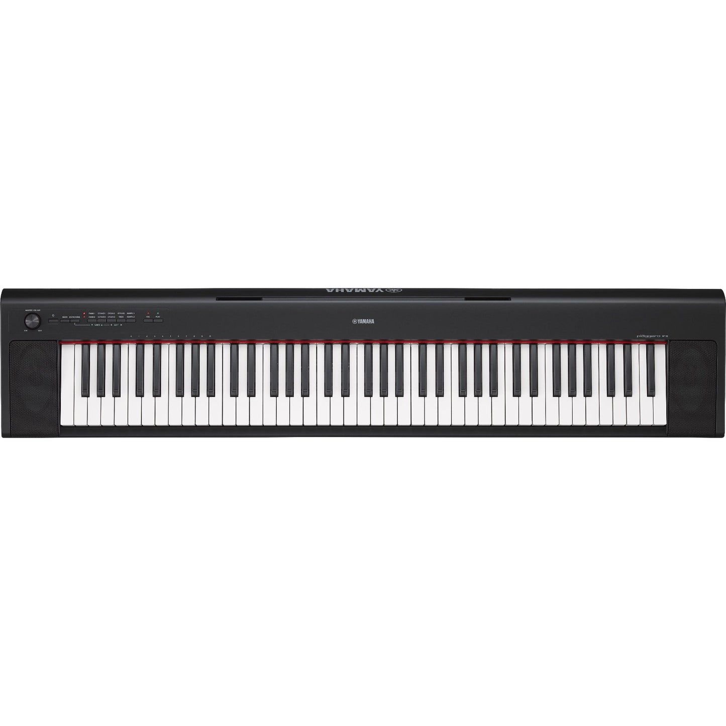 Yamaha NP32 76-Key Lightweight Portable Keyboard in Black with Power Supply