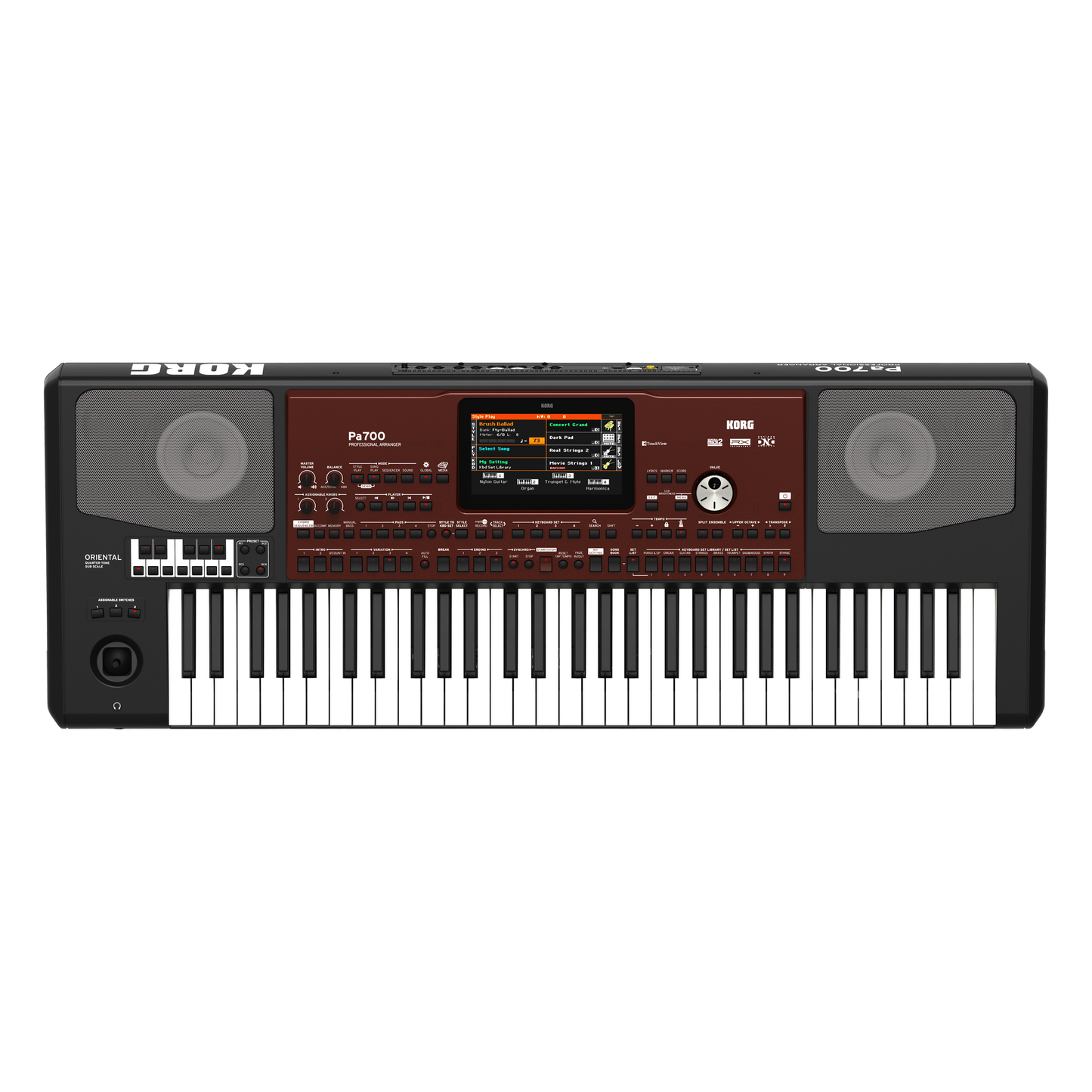 Korg Pa700 Oriental 61-key Arranger Workstation