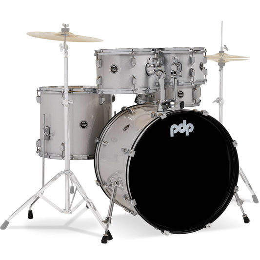 Pacific Drums & Percussion CENTERstage 5-Piece Shell Pack - Diamond White