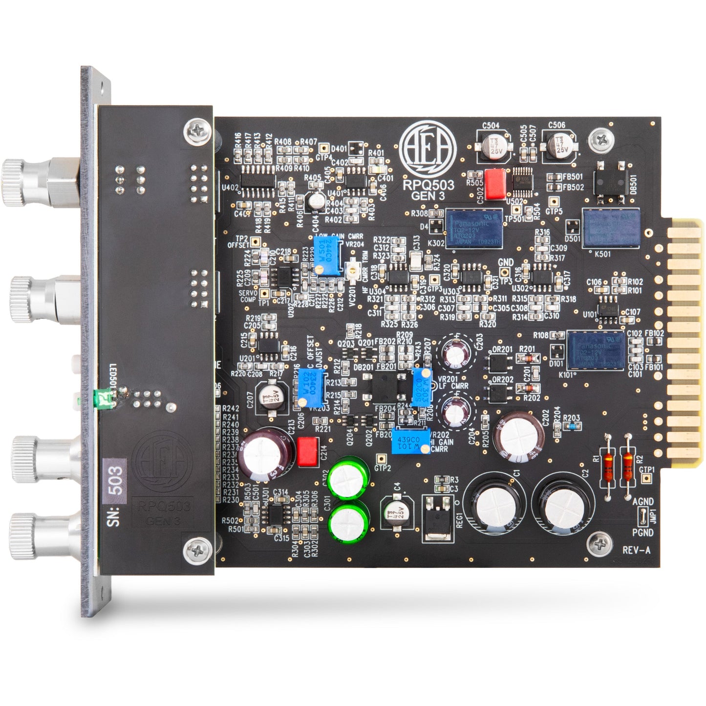 AEA RPQ503 500 Series Ribbon Mic Pre and EQ