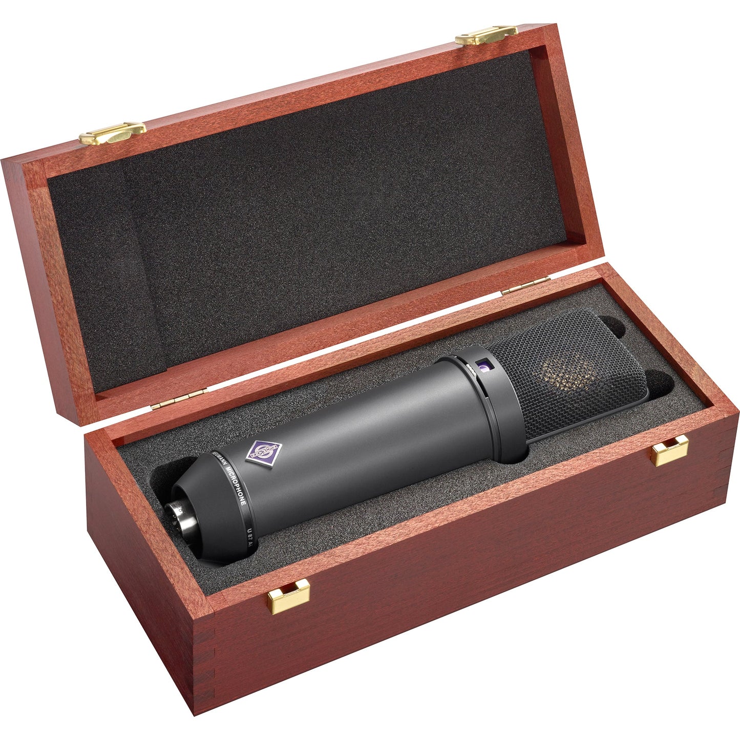 Neumann U 87 Ai MT Studio Set Z Large-Diaphragm Condenser Microphone, Matte Black