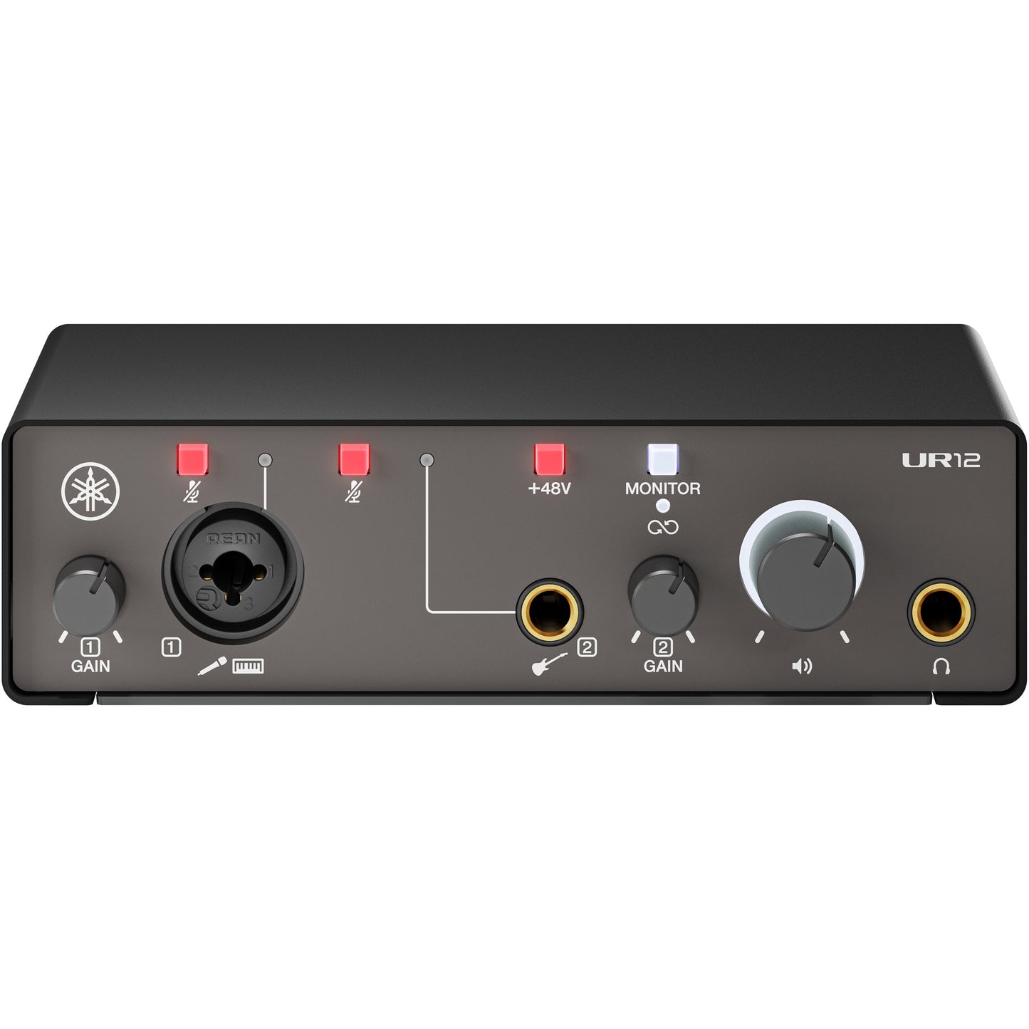 Yamaha UR12MK3 2-in/2-out USB-C Audio Interface - Black