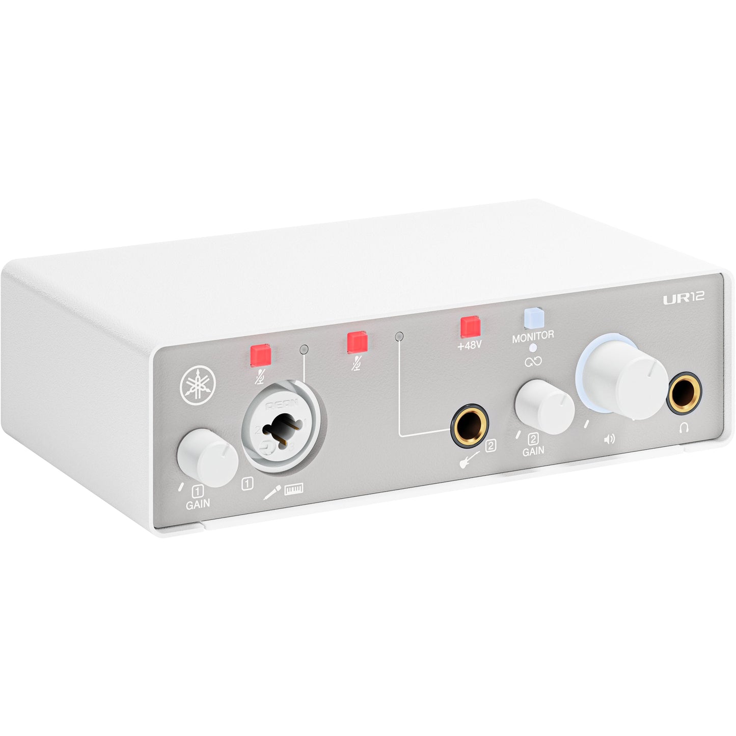 Yamaha UR12MK3 2-in/2-out USB-C Audio Interface - White
