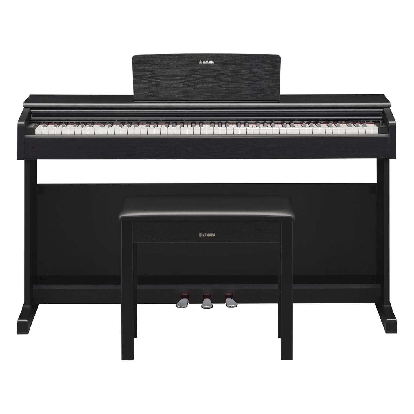 Yamaha YDP-144 Traditional Console Digital Piano with Bench - Black