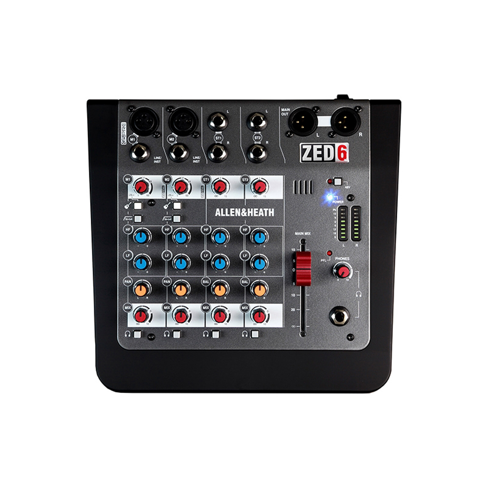 Allen & Heath ZED-6 6-Channel Analog Mixer