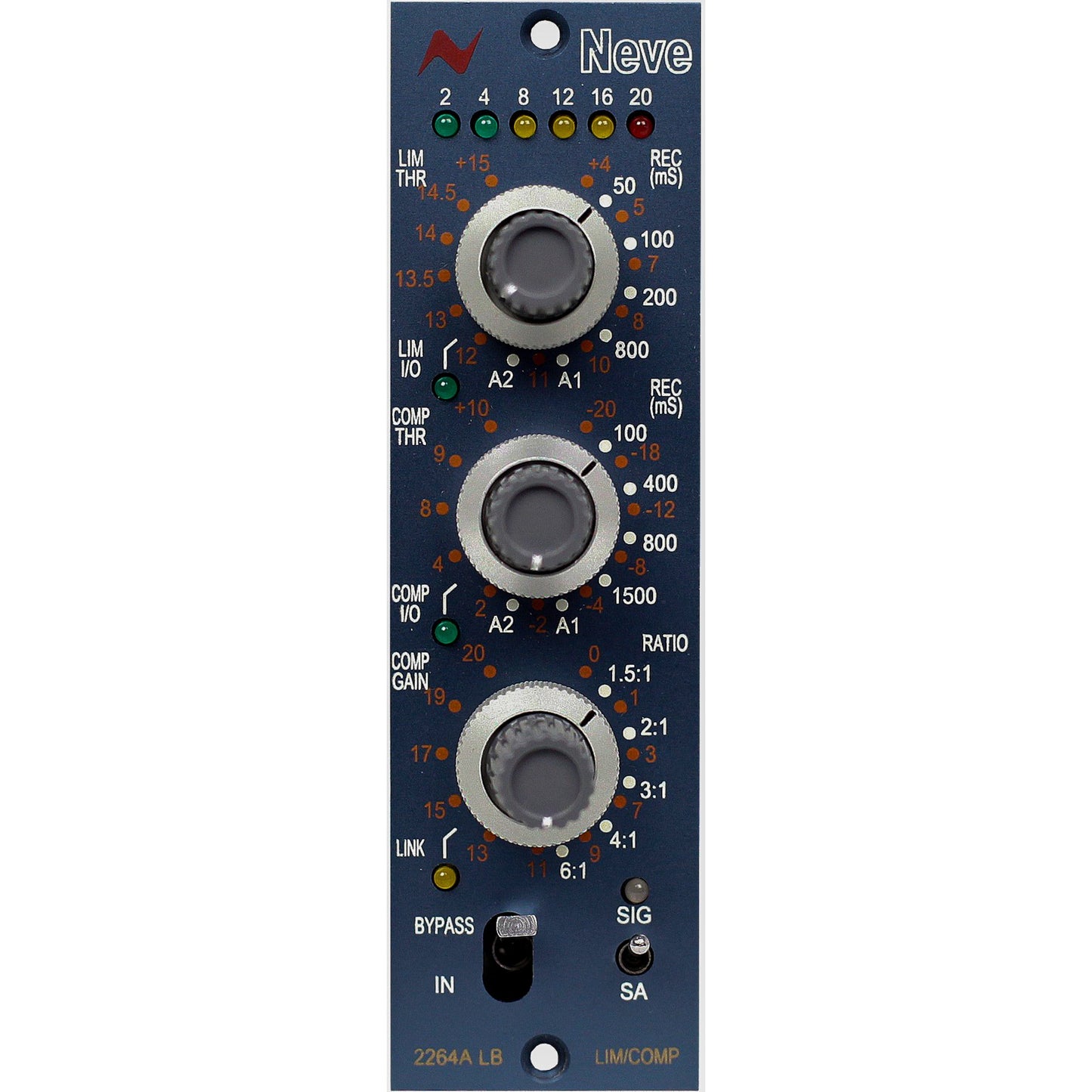 AMS Neve 2264ALB 500-Series Mono Limiter/Compressor Module